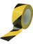 Yer İşaretleme Bandı Sarı-Siyah 5cmx30m Sarı Siyah Zemin İşaretleme İkaz Bandı 50mm 1