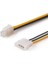 4 Pin Atx 12V To 4 Pin Molex 12 Power Güç Kablosu 30 cm 3
