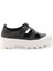 Siyah Leather Kadın Casual Ayakkabı K011220006 2