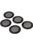 2x 5 Adet Araba Ses Hoparlör Örgü Alt Woofer Subwoofer Izgara Kapak Koruyucusu 2 Inç 3