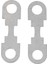 10 Parça Düz Metal Araba Sigorta Vw Golf Beetle Audi Seat Skoda Ford 60A 3