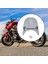 Motosiklet Ön Cam Rüzgar Saptırıcı Honda Rebel 1100 / Dct 2021-2022 Dumanlı Gri Için Fit 4