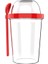 Capsule Kırmızı Bpa Içermez 550 ml Atıştırmalık Kabı 1