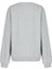 White And Simple Kadın Gri 100% Pamuk Unisex Sweatshirt 2