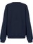 White And Simple Erkek Lacivert 100% Pamuk Unisex Sweatshirt 2