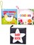 3 Kitap Tox Ingilizce Çiftlik Hayvanları , Renkler ve Siyah-Beyaz Bebek Kumaş Sessiz Kitap E119 E129 E136 - Bez Kitap , Eğitici Oyuncak , Yumuşak ve Hışırtılı 1
