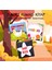 3 Kitap Tox Ingilizce Çiftlik Hayvanları , Renkler ve Siyah-Beyaz Bebek Kumaş Sessiz Kitap E119 E129 E136 - Bez Kitap , Eğitici Oyuncak , Yumuşak ve Hışırtılı 2