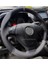 Opel Insignia Direksiyon Kılıfı Dikme Iki Renk Yüzüklü Gri-Siyah 2
