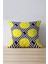 Çift Tarafı Baskılı Limonlu Sarı Yeşil Yastık Kırlent Kılıfı 933-CT 1