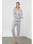 Peluş Baskılı Pijama Takım 3