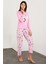 Baskılı Uzun Kol Pijama Takım 4