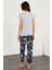 Baskılı Kısa Kol Pijama Takım 5