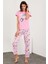 Baskılı Kısa Kol Pijama Takım 2