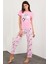 Baskılı Kısa Kol Pijama Takım 3