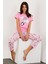 Baskılı Kısa Kol Pijama Takım 4