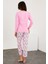 Baskılı Uzun Kol Pijama Takım 5