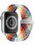 Apple Watch Uyumlu 7 41 mm / 6 & Se & 5 & 4 40 mm / 3 & 2 & 1 38 mm Gökkuşağı Kayış (Yurt Dışından) 2