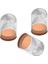 3x Clear Cam Dome Hemisphere Cabochon Mantar Masa Dekor ile Craft Vitrin 3 Adet (Yurt Dışından) 1
