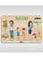 Toys Çocuklara Özel Ailem Konseptli(4 Kişilik) Ahşap Eğitici Yapboz Puzzle-Model 5 5