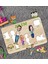 Toys Çocuklara Özel Ailem Konseptli(4 Kişilik) Ahşap Eğitici Yapboz Puzzle-Model 2 2
