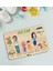 Toys Çocuklara Özel Ailem Konseptli(4 Kişilik) Ahşap Eğitici Yapboz Puzzle-Model 2 3