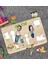 Toys Çocuklara Özel Ailem Konseptli(4 Kişilik) Ahşap Eğitici Yapboz Puzzle-Model 3 2