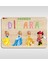 Toys Çocuklara Özel Prenses Konseptli Ahşap Eğitici Yapboz Puzzle 5