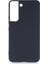 Samsung Galaxy S22 Kılıf Mat Premium Silikon Kılıf Siyah + Tam Kaplayan 6d Nano Ekran Koruyucu 1