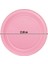 Pembe Plastik Tabak - 22,00 cm - 25 Adet 2