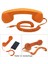 Vintage Cep Telefonu Ahizesi 3.5mm Şık Moda iphone iPad Cep Telefonu Turuncu (Yurt Dışından) 5