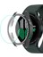 Samsung Galaxy Watch4 Için 44MM Enkay Hat-Prens 2 1 Tam Kapsama Elmas Elektroliz Pc Durumda Dekoratif Elmas + Temperli Cam Koruyucu 1