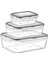 Dikdörtgen Saklama Kabı | 4'lü Set 1