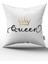 Çift Tarafı Baskılı Queen Kraliçe Dijital Baskılı Kırlent Kılıfı-Ct 1