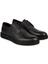 Siyah Deri Casual Ayakkabı 1