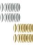 40X Metal Spinner Bıçakları Pürüzsüz Bitirmek Balıkçılık Lure Yapımı Dıy Kiti 1