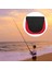 Fly Balıkçılık Reel Saklama Çantası Durumda Tutucu Uygun Neopren Baitcasting L Kırmızı Çift Katmanlı 5