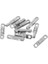 2x 10 Adet Balıkçılık Rulman Fırdöndüler Ağır Hizmet Tipi Balıkçılık Swivels 7mm 1