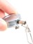 Gümüş Pin-On Retractor Zinger Aracı Balıkçılık Seyahat Yürüyüş Için Stoper 2