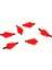 6 Adet Gözyaşı Damlası Köpük Şamandıra Fly Balıkçılık Grev Göstergeleri Aksesuarları 4