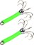 8 Adet Paslanmaz Çelik Balıkçılık Lures Kalamar Jigs Hooks Sert Balıkçılık Yem Yeşil(Yurt Dışından) 2