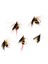 10 x Sarı ve Siyah Bumble Bee Fly Böcek Alabalık Balıkçılık Için Sinekler 5