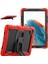 Samsung Galaxy Tab A8 10.5 2021 Darbeye Dayanıklı Siyah Silikon + Pc Tablet Koruyucu Kılıf 1