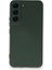Casestreet Samsung Galaxy S22 Kılıf Mara Silikon Mat Soft Korumalı Lansman Koyu Yeşil 1