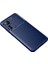 Xiaomi 12 Pro Kılıf Negro Karbon Kamera Korumalı Dizayn+Full Ekran Koruyucu Lacivert 4