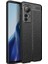 Xiaomi 12 Kılıf Niss Silikon Deri Görünümlü + Full Ekran Koruyucu Siyah 1