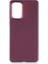 Casestreet Samsung Galaxy A73 5g Kılıf Mat Korumalı Soft Premier Silikon+Nano Glass Mürdüm 1