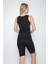 Yeni Sezon Spor Kadın Atlet Şort Takım Unisex Sweet Sauna Termal Siyah 3
