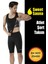 Yeni Sezon Spor Erkek Atlet Şort Takım Unisex Sweet Sauna Termal Siyah 1