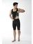 Yeni Sezon Spor Erkek Atlet Şort Takım Unisex Sweet Sauna Termal Siyah 3