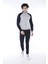 Erkek Slimfit Spor G2 Melanj (Açık Gri) Eşofman Takımı - 6733 2